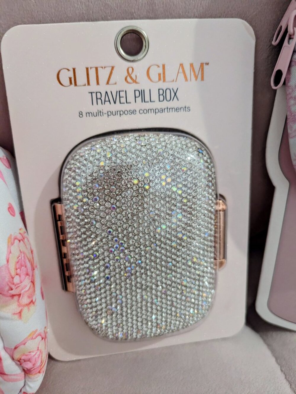 Travel Accessories Mini Makeup Bag Tumbler Pouch Pill Box - Picture 3 of 4